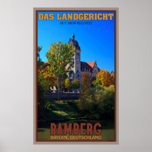 Póster Bamberg Landgericht