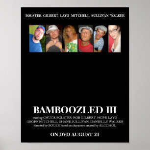 Póster BAMBOOZLED 3 Poster oficial de cine