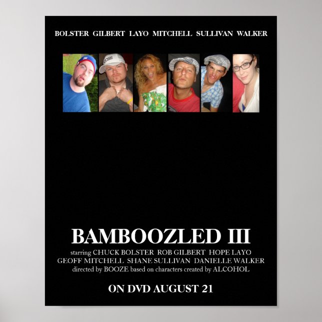 Póster BAMBOOZLED 3 Poster oficial de cine (Frente)