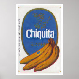 Póster Banana Bunch - Matchbox Print - Aesthetic Wall Art
