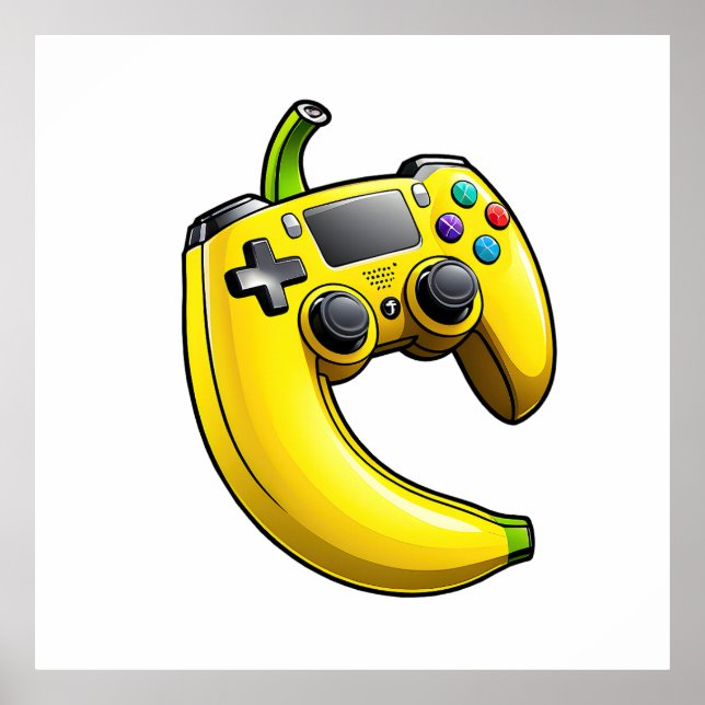 Póster Banana controlada 02 (Frente)