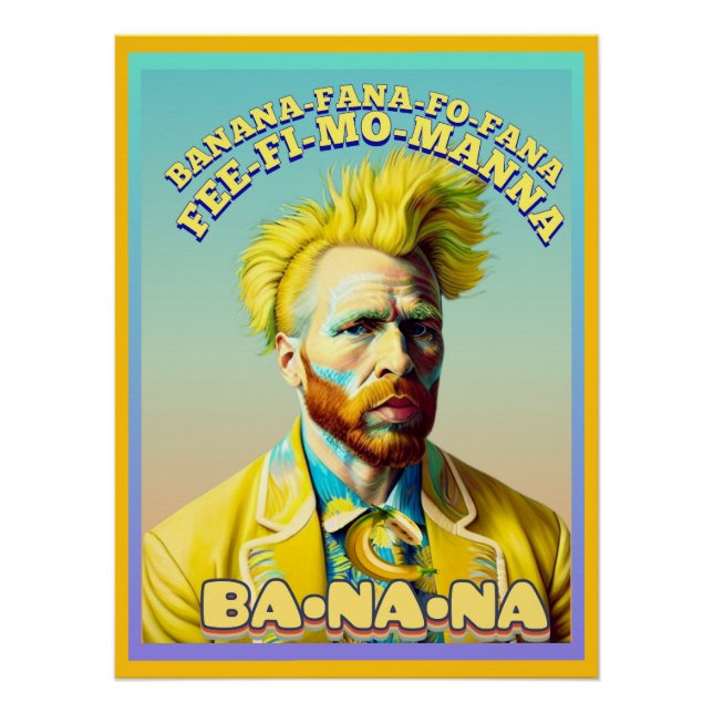 PÓSTER BANANA-FANNA-FO-FANA (Anverso)