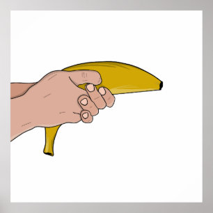 Póster Banana letal