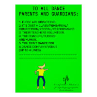 Poster Banana Lime, padre de baile