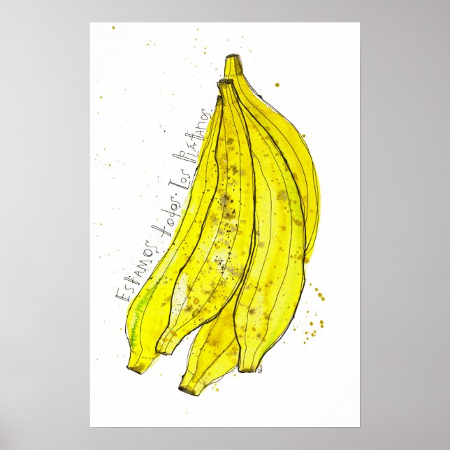 Póster Bananas (Frente)