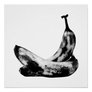 Póster Bananas Enamoradas Bella Diversión Única De Guay