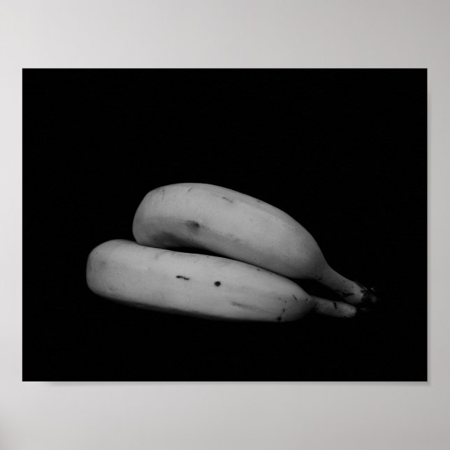 Póster Bananas enamoradas Bella diversión única de Guay (Frente)