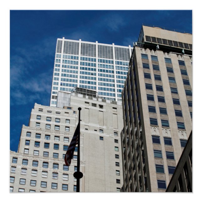 Póster Banco Chase Manhattan Ciudad de Nueva York (Anverso)