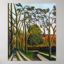 Póster Bancos de la è | Henri Rousseau |