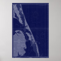 Bancos exteriores NC OBX Mapa naumático Gráfico az