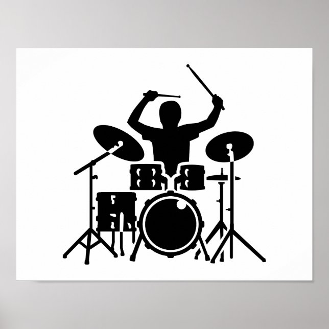Póster Band drummer drummer (Frente)