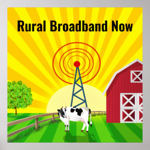 Póster Banda Ancha Rural Ahora