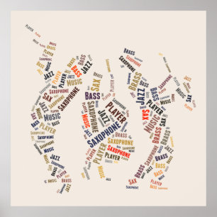 Póster Banda de Jazz