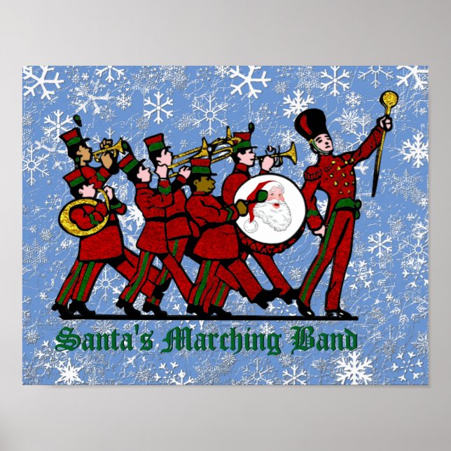 Póster Banda de Marcha de Santa (Frente)