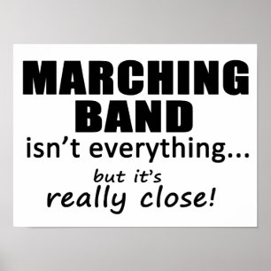 Póster Banda de marcha realmente cerrada