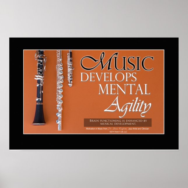 Póster Banda de Marcha Saying & Quotes - Instrumentos eól (Frente)