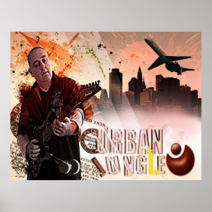 Póster banda decana poster urban