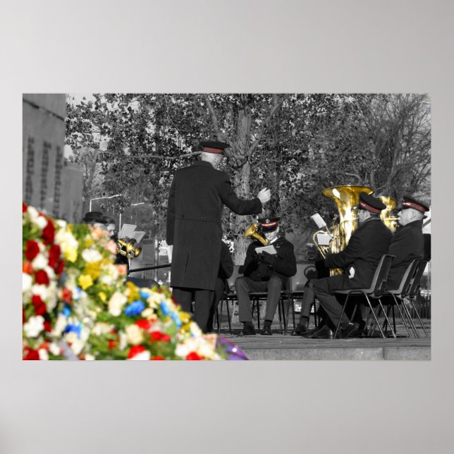 Póster banda del ejército de salvación (Frente)