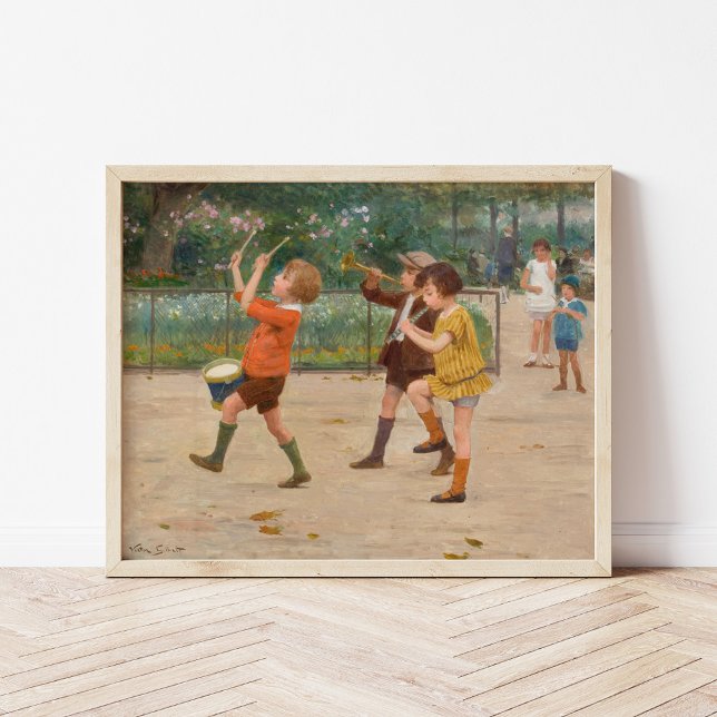 Póster Banda infantil | Victor Gabriel Gilbert (Subido por el creador)