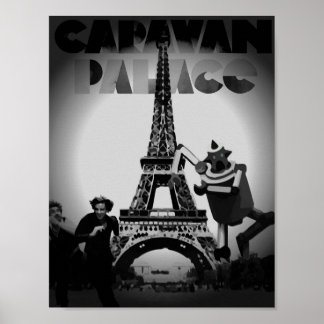 Póster Banda Robot del Caravan Palace