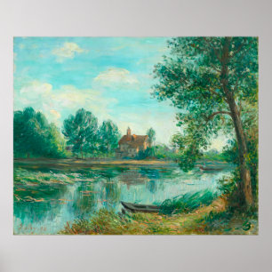 Póster Bandas del Loing en Saint-Mammès Alfred Sisley