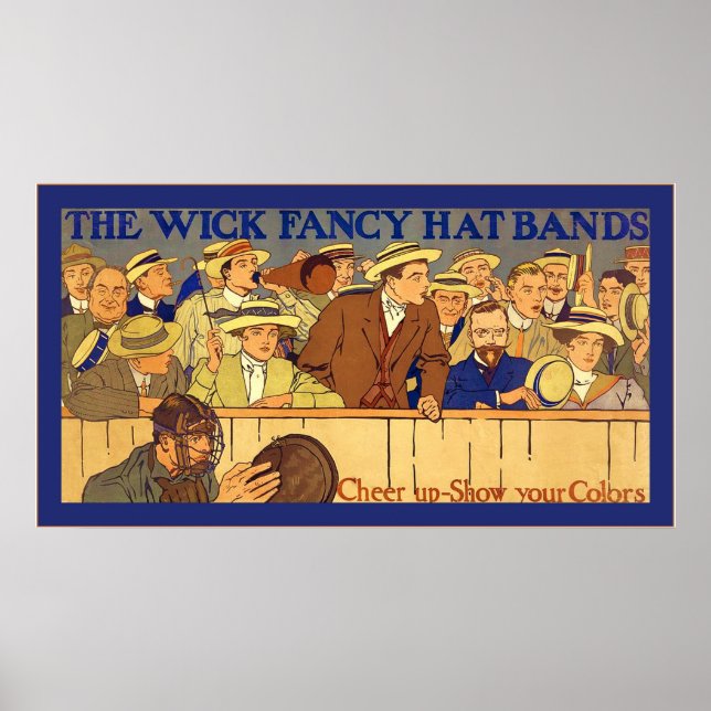 Póster Bandas Gorras Wick Fancy ~ Poster de publicidad de (Frente)