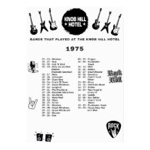 Bandas Que Jugaron En El Knob Hill Hotel 1975