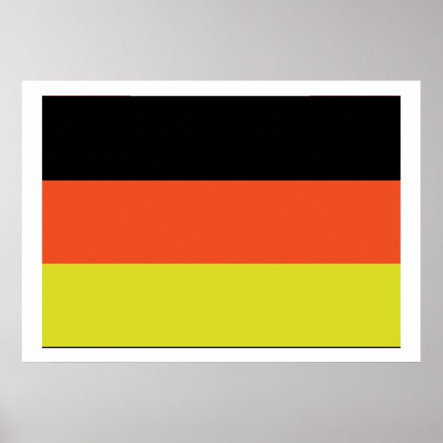 Póster Bandera alemana (Frente)
