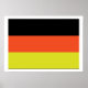 Póster Bandera alemana (Frente)
