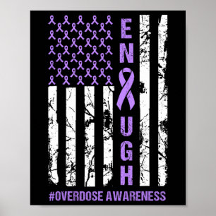 Póster Bandera Americana Suficiente Endoverdose Internati
