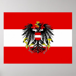 Póster Bandera austriaca