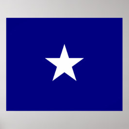 Póster Bandera azul Bonnie