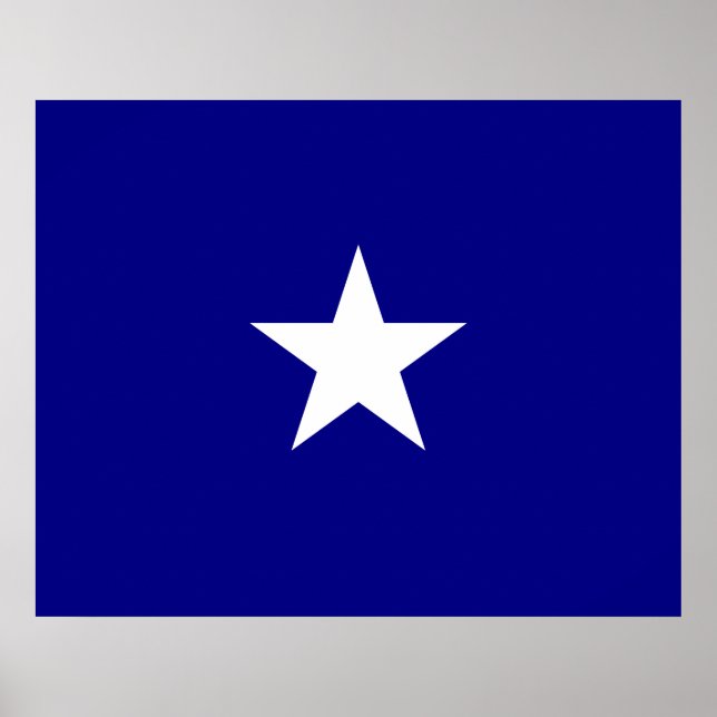 Póster Bandera azul Bonnie