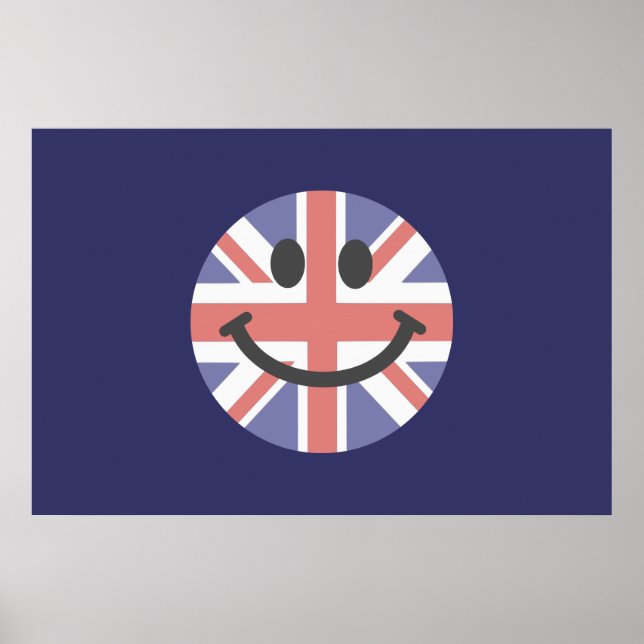 Póster Bandera británica (Frente)
