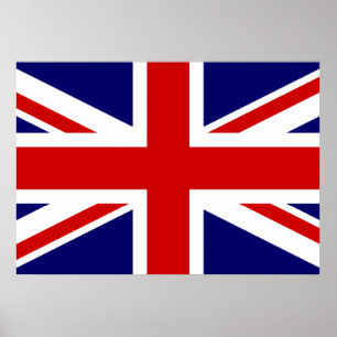 Póster Bandera británica
