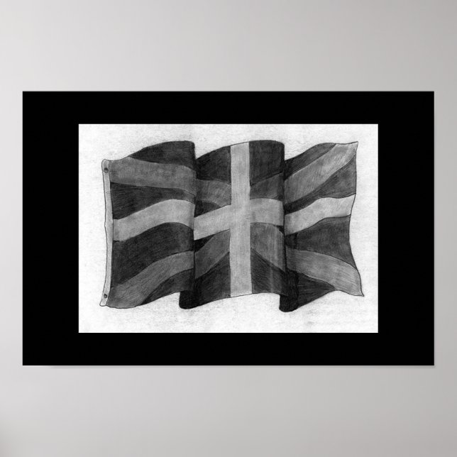 Póster Bandera británica (Frente)