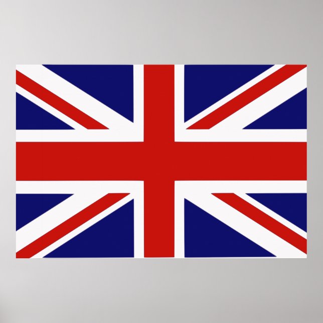 Póster Bandera británica (Frente)