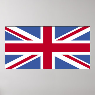 Póster Bandera británica