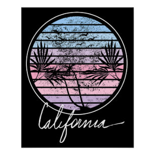 Póster Bandera cali de la república de California Cencal 