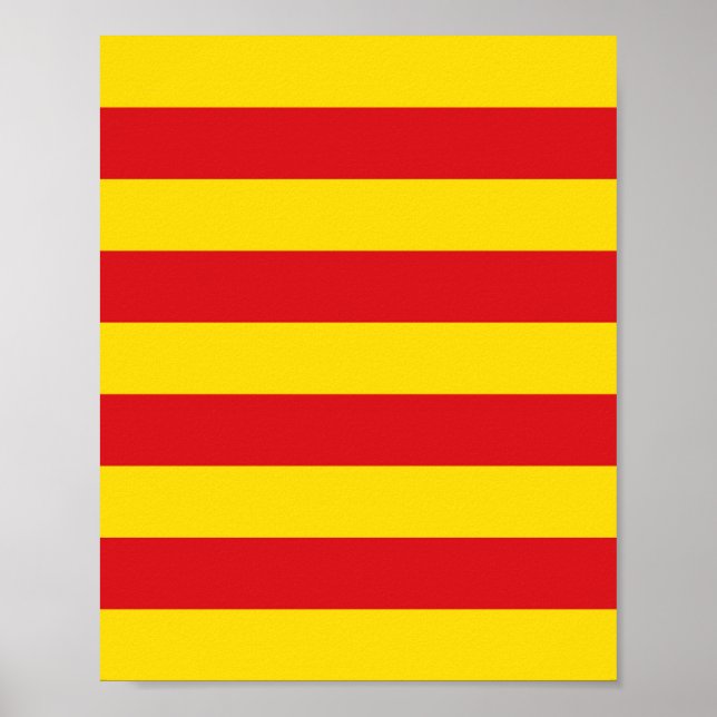 Póster Bandera catalana (Frente)