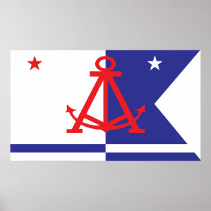 Póster Bandera de Alameda