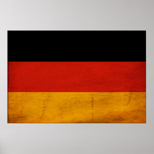 Póster Bandera de Alemania