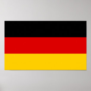 Póster Bandera de Alemania
