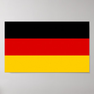 Póster Bandera de Alemania