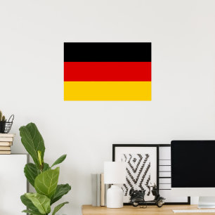 Póster Bandera de Alemania