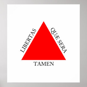 Póster Bandera de alta calidad de Brasil Minas Gerais