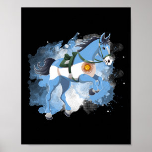 Póster Bandera de Argentina