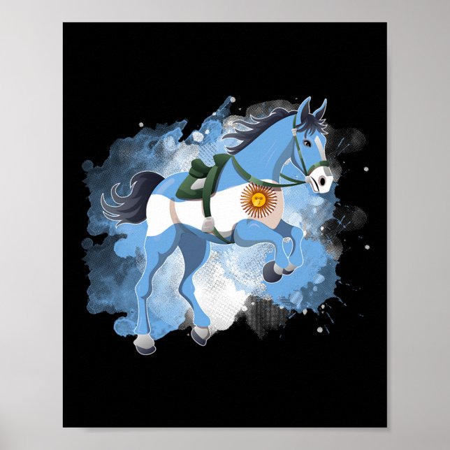 Póster Bandera de Argentina (Frente)