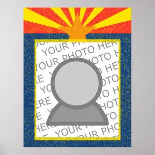 Póster bandera de arizona