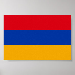 Póster Bandera de Armenia